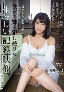 SHKD-892 彼女不在の数日間、狂ったように彼女の姉を犯し続けた生々しい記録映像。 星野ナミ