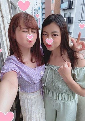 FC2-PPV-1544469 【女神GET】ネコカフェに居た女子２人を筋トレ教えてあげるよとナンパ。痩せるツボだよ！ってマンコ押したら発情しちゃって乱交ハメ撮り【しっかり種付け】