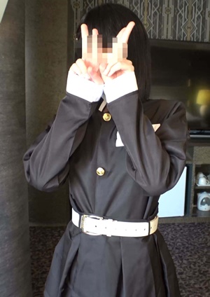 FC2-PPV-1928021 コスプレ１８才。鬼〇隊コスで知らぬ間にゴム外して中出しされました